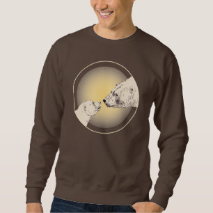 Ours polaire Art Sweatshirt mignonne Baby Ours Che