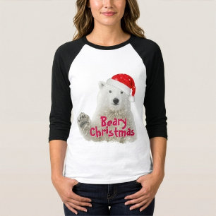 Ours polaire de Noël T-Shirt de Noël Beary