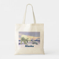 Ours polaire - Mama Nez Meilleur Sac fourre-tout