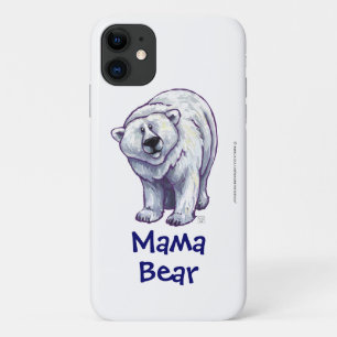 Ours polaire mignonne pour maman Coque-Mate coque 
