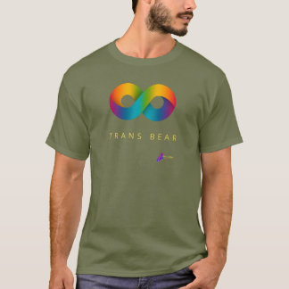 Ours trans - T-shirt (noir)