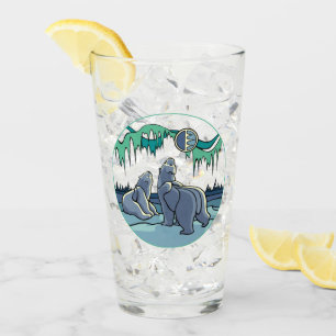 Ours Verre Northen Lumières Ours Verre Personnalis