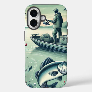 Out Fishing iPhone Case