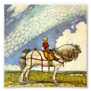 "Out In the Wide World" von John Bauer Fotodruck