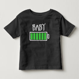 Out of Batteries – Baby Kleinkind T-shirt