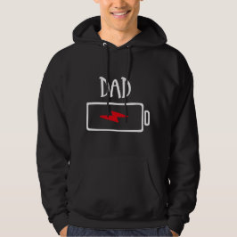 Out of Batteries – Dad Hoodie