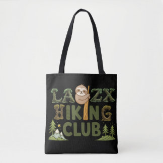 Out Of Breath Hiking Society Funny Sloth Hiker Tasche