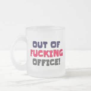 Out-of-Office-Tasse Mattglastasse