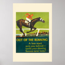 Out of the Running 1920er Mather Business Horse