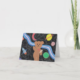 Out Of This World - Kids Art for CHOC Dankeskarte