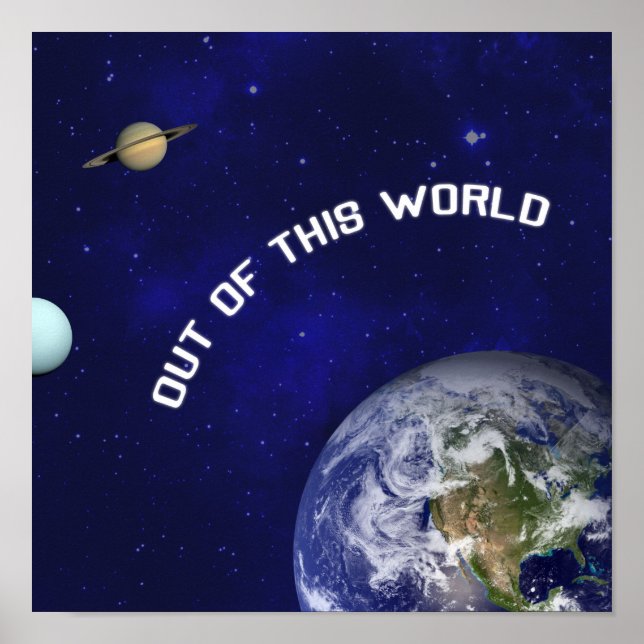 Out of this World Space Value Poster Paper (Matte) (Vorne)
