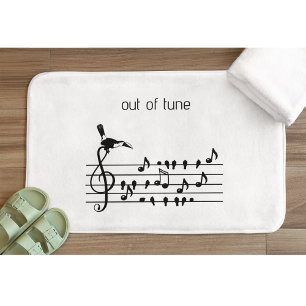 Out of Tune Badematte