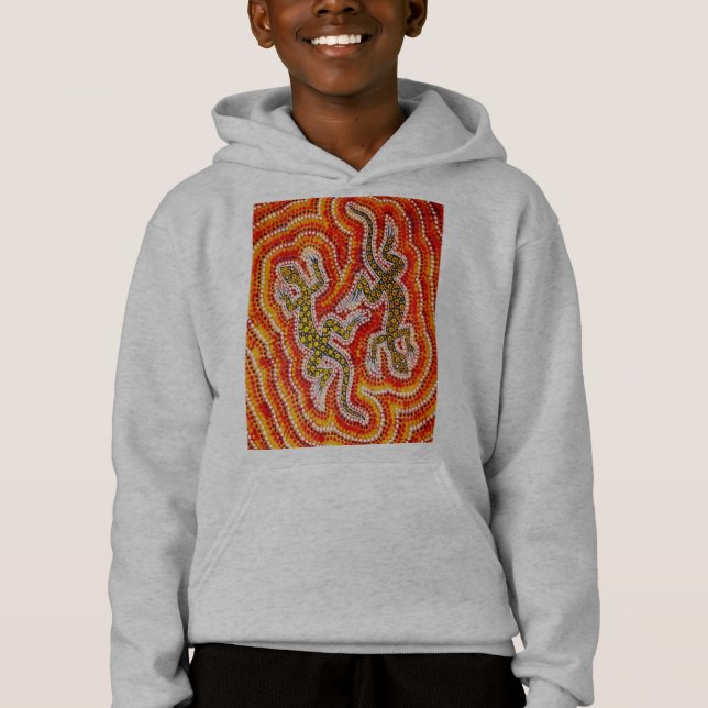 "Outback Aussie" Hoodie (Vorderseite)