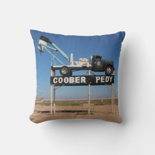 Outback Coober Pedy maßgeschneiderte Souvenir Kissen