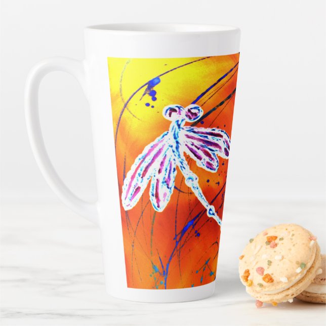 Outback Dragonfly Dance Milchtasse (Beispiel)