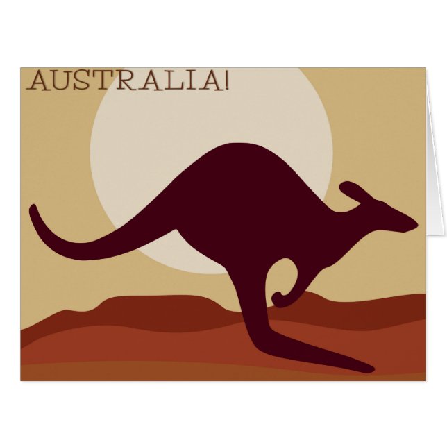 Outback Kangaroo (Vorderseite (Horizontal))
