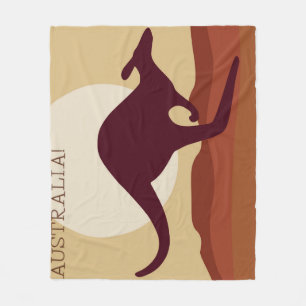 Outback Kangaroo Fleecedecke