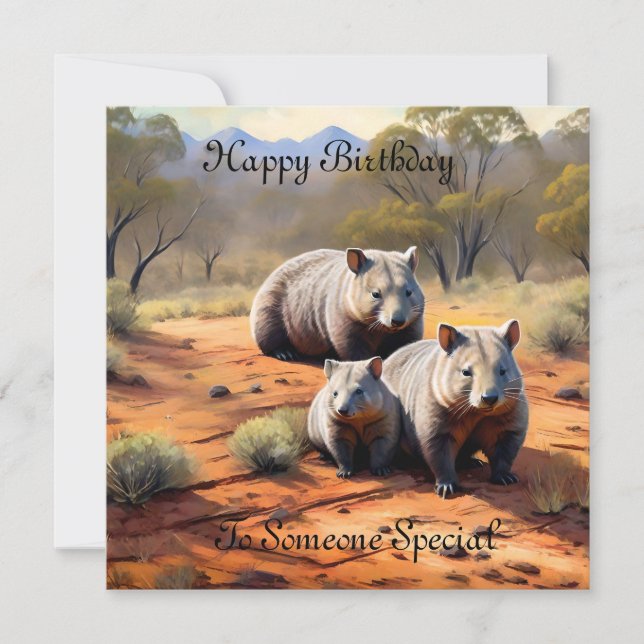 Outback Trio: Wombat Wanderers (Vorderseite)