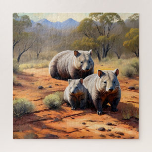 Outback Trio: Wombat Wanderers