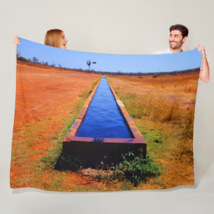 OUTBACK TROUGH FLEECEDECKE