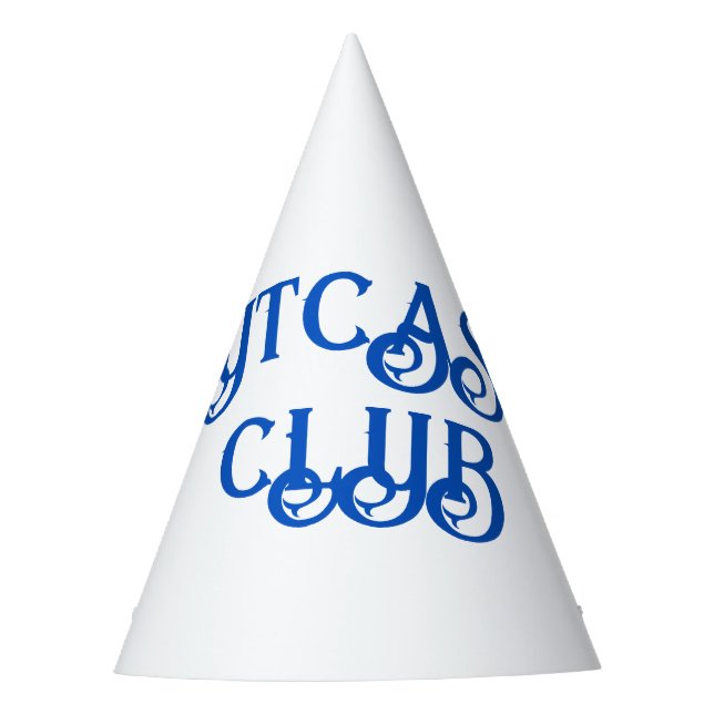 "OUTCAST CLUB" PARTY HATTEN PARTYHÜTCHEN (Vorderseite)