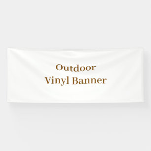Outdoor 1,2 m x 3 m Vinylbanner Banner