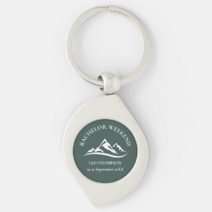 Outdoor-Abenteuer-Berg-Junggesellenabschied Schlüsselanhänger