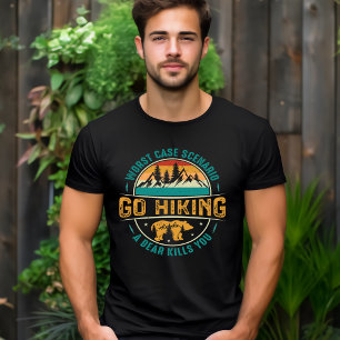 Outdoor-Abenteuer-T-Shirt Go Hiking T-Shirt