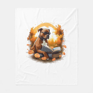Outdoor American Staffordshire Terrier Dog Readin Fleecedecke