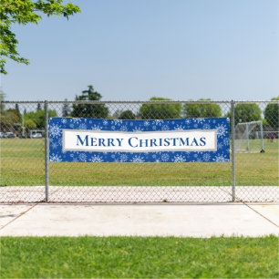 Outdoor Banner frohe Weihnachten