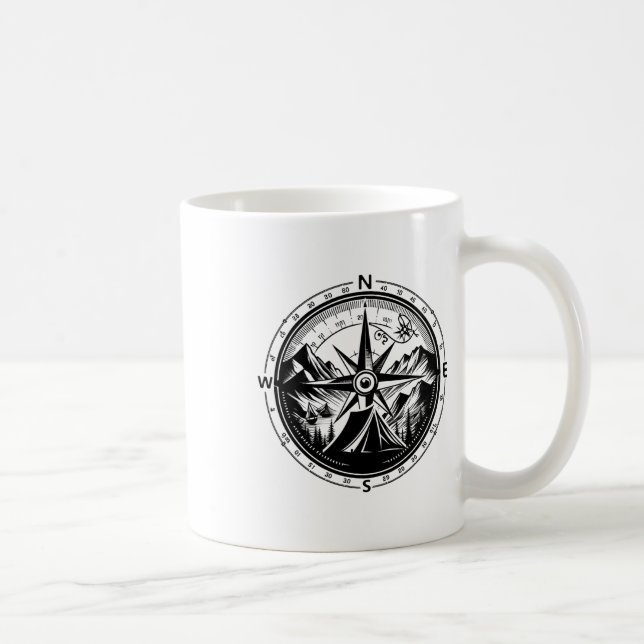 Outdoor Camping Apparel - Hiking Backpacking Campi Kaffeetasse (Rechts)