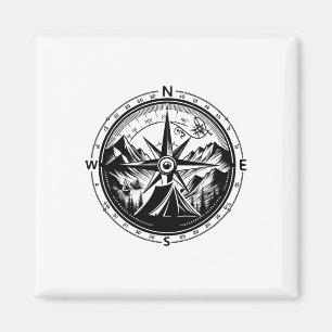 Outdoor-Camping-Bekleidung - Wandern Rucksacktoure Magnet