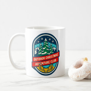 Outdoor Christmas Adventure Club Design Kaffeetasse