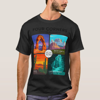 Outdoor Four Corners National Monument National T-Shirt