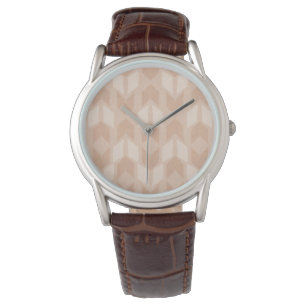 Outdoor Geo Step   Korallenbogenmuster Armbanduhr