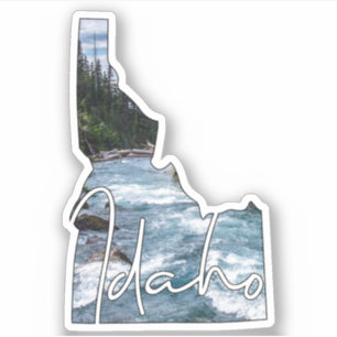 Outdoor Idaho Staat Aufkleber