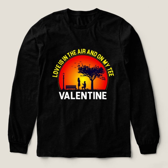Outdoor Lovers: National Parks Valentines Day 2026 Tri-Blend Shirt (Design Vorderseite)