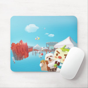 Outdoor Market Fun Mousepad