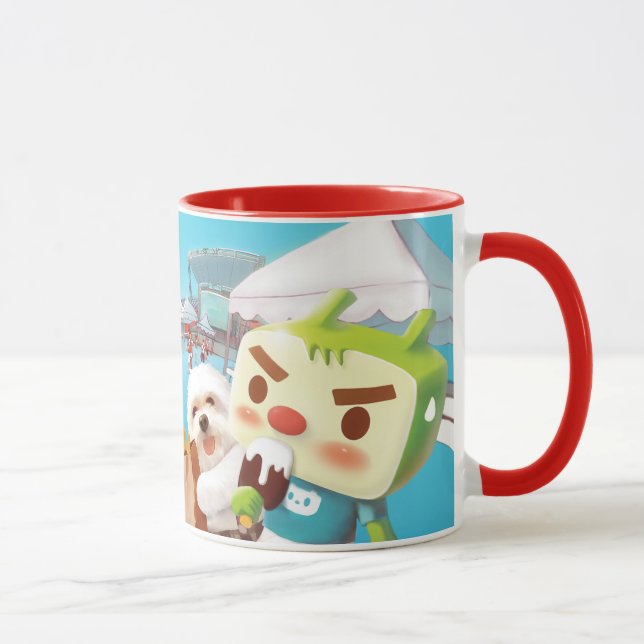 Outdoor Market Fun Tasse (Rechts)