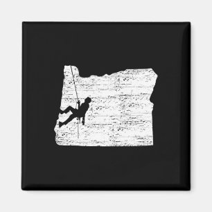 Outdoor Oregon Felsenklettern Magnet