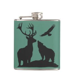 Outdoor-Sportler-Flasche Flachmann