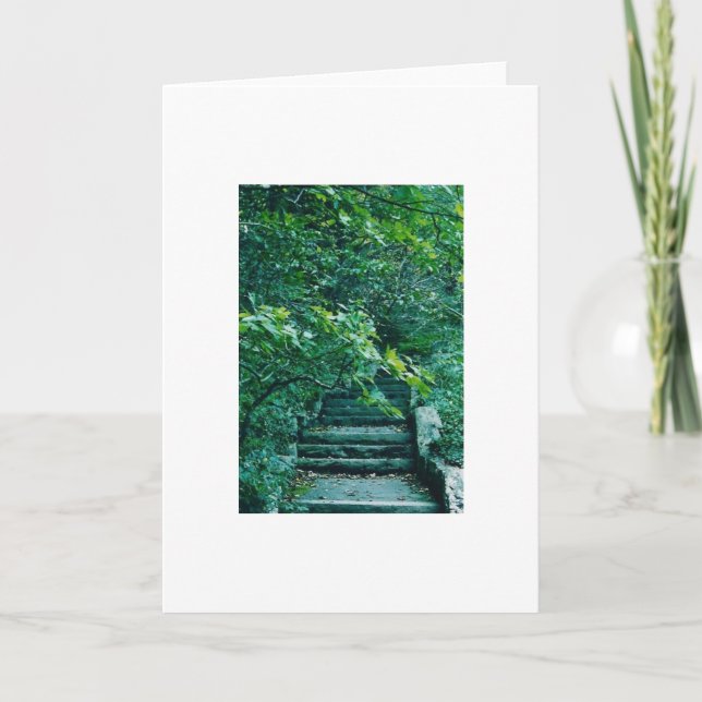 outdoor stairs card karte (Vorderseite)