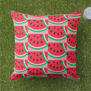 Outdoor-Wassermelonen-Wurfkissen Kissen