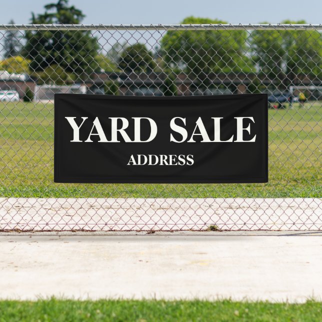 Outdoor-Yard-Verkaufsbanner, Grossgartentabels Banner (Insitu)
