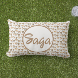 Outdoorhundedesign werfen Kissen mit individuelle  Für Draußen