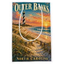 Outer Banks North Carolina Leuchtturm Sonnenunterg