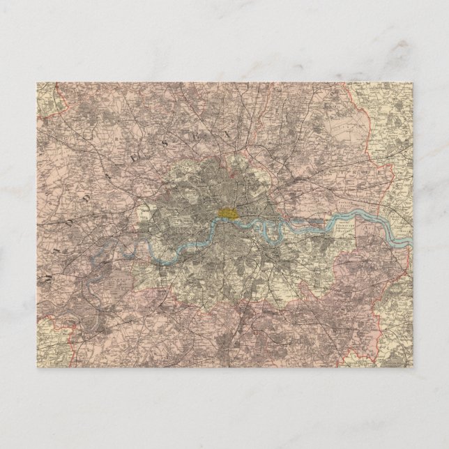 Outer London Postkarte (Vorderseite)