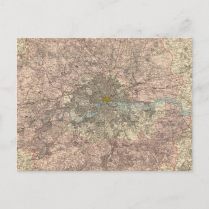Outer London Postkarte