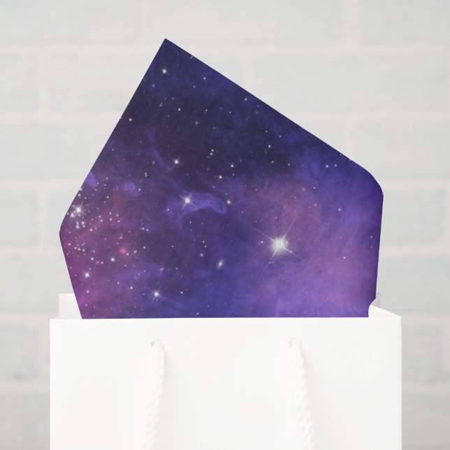 Outer Space Stars Universe Galaxy Eternity Spirit Seidenpapier (Geschenktüte)