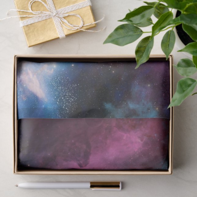 Outer Space Stars Universe Galaxy Eternity Spirit Seidenpapier (Geschenk)